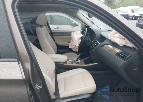 2013 BMW X3 xDrive28I из США, поврежденный, VIN 5UXWX9C53DLK59585